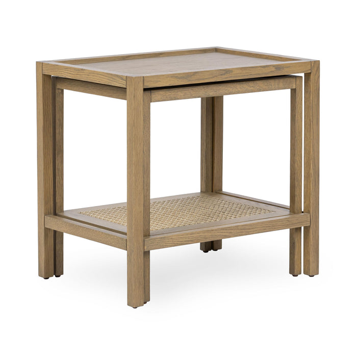 Devin - Solid Wood Nesting Accent Tables