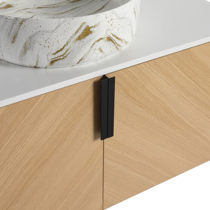 Wall Mounted Bathroom Vanity & Art Sink