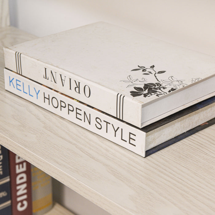 L-Shaped Design Corner Bookshelf