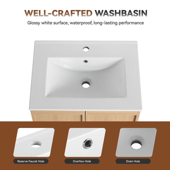 Floating Bathroom Vanity With Sink Combo