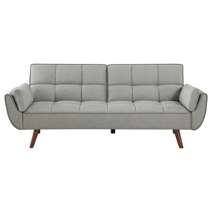Caufield - Tufted Convertible Sofa Bed Upholstered - Gray