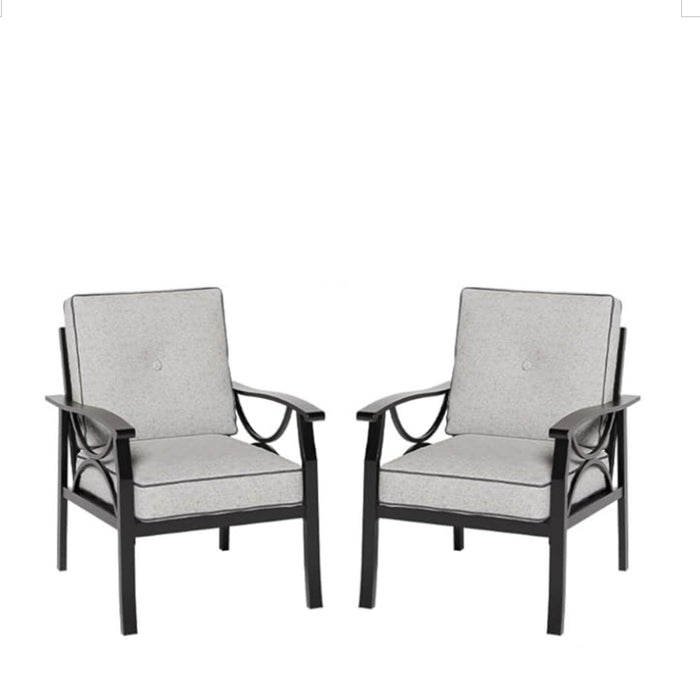 Patio Furniture Set With Coffee Table And Cushions For Backyard