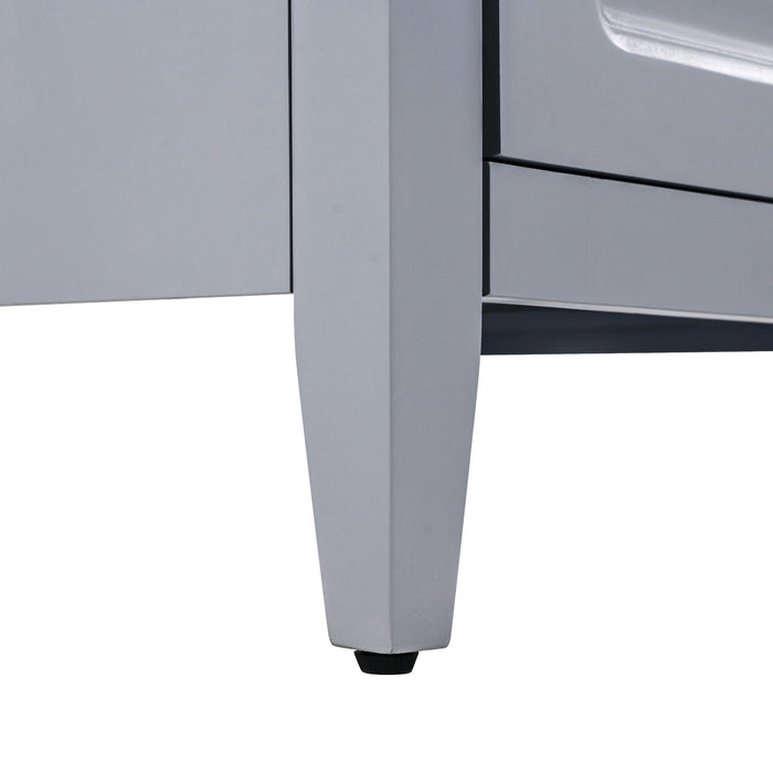 Modern Bathroom Vanity With Sink, Functional Drawer, Soft- Closing Door