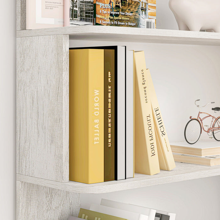 L-Shaped Corner Bookshelf