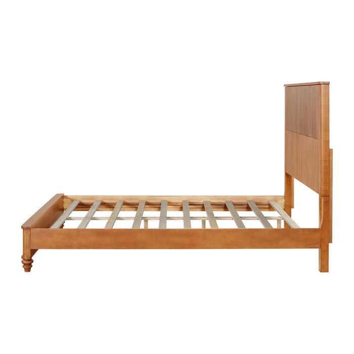 Platform Bed Frame & Tall Headboard