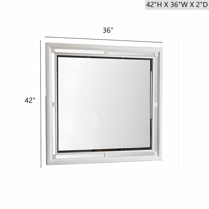 Alana - Mirror - Silver Champagne