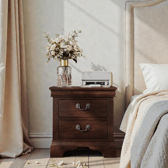 Nightstand With 2 Drawers