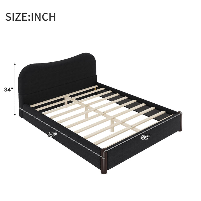Comfort Upholstered Platform Bed