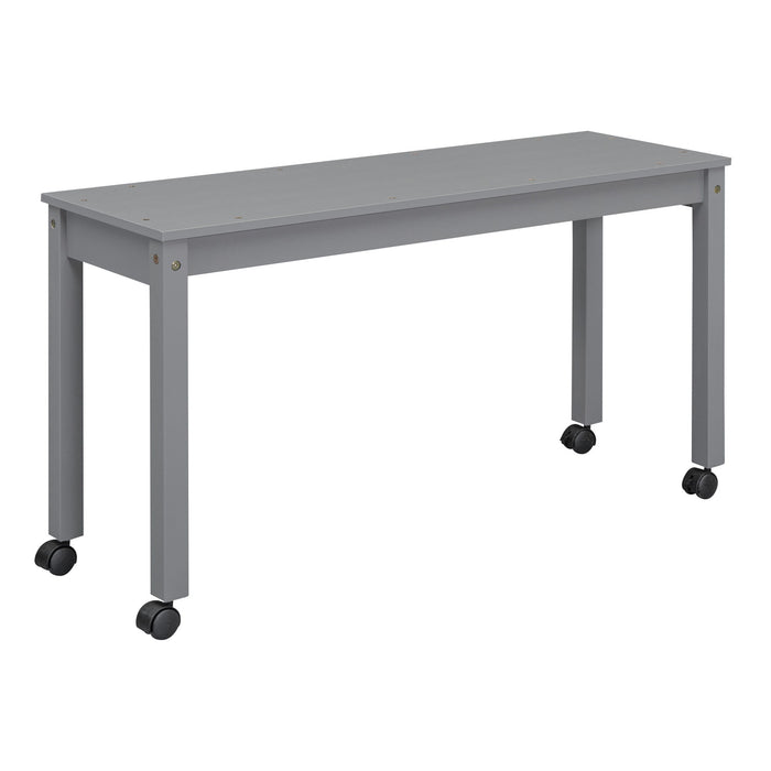 Loft Bed With Retractable Writing Desk And 4 Drawers, With Lateral Portable Desk And Shelves