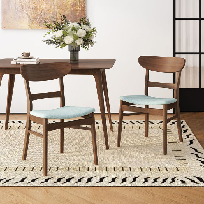 Dining Chairs With Cushioned Seat (Set of 2)
