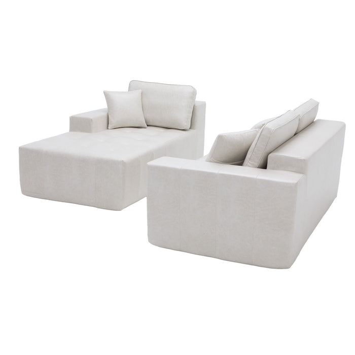 L - Shaped Corner Chaise Sofa Bed