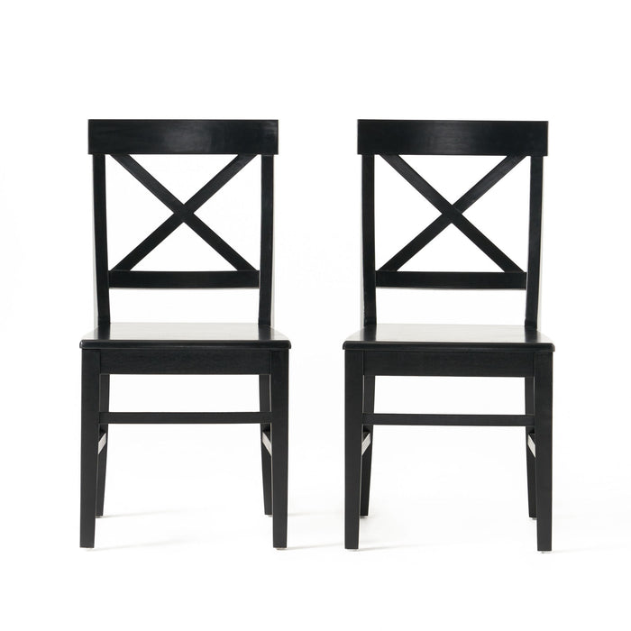Plethora - Dining Chair With X Shaped Back (Set of 2)