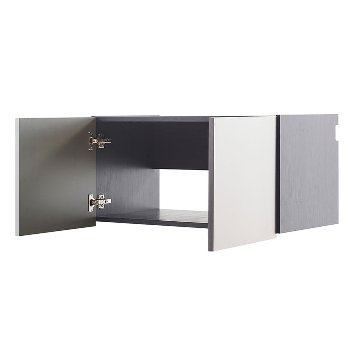 Nova Series - Wood Wall Mounted Garage Cabinet - Dark Gray