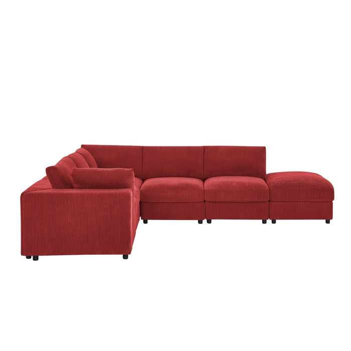 Modern Reversible Modular Sectional