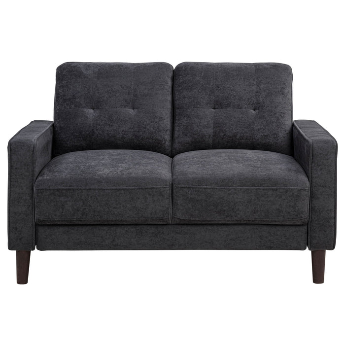 Heather - Track Arm Tufted Loveseat