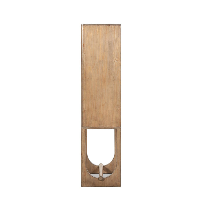 Nolan - Bar Cabinet With Wine Storage - Brown