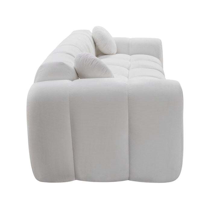 Extra Large Compression Sofa, Cloud Puff Couch For Living Room