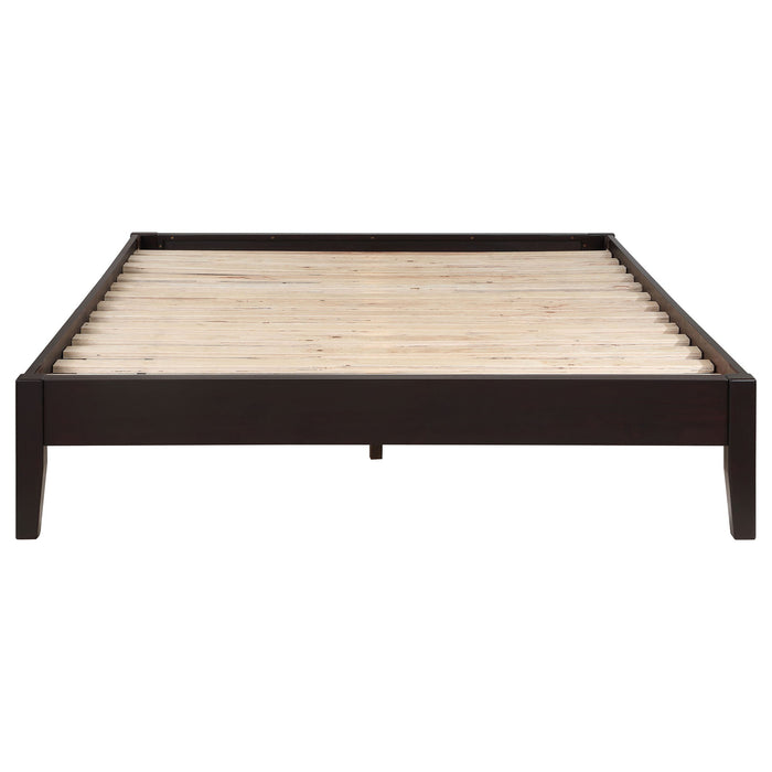 Redmond - Eastern King Platform Bed - Cappuccino