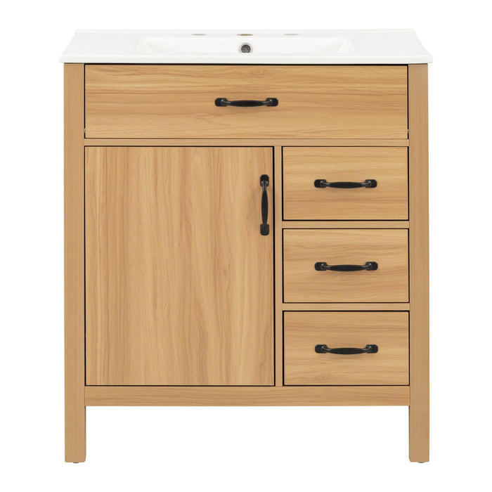 Modern Traditional Bathroom Vanity With Sink