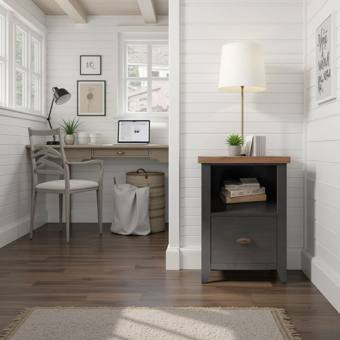 Drawer File - Black / Whiskey