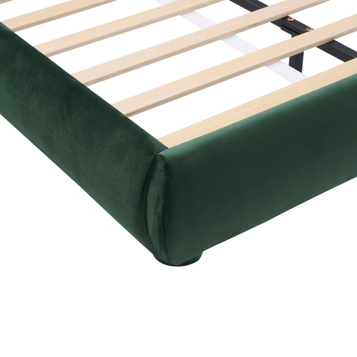 Simple Modern Bedroom Double Upholstered Bed