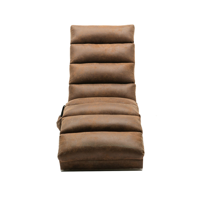 Massage Chaise Lounge Indoor With Remote Control, Ergonomic Electric Massage Lounger