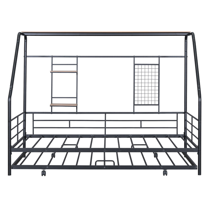 Playhouse Design Bed With Trundle