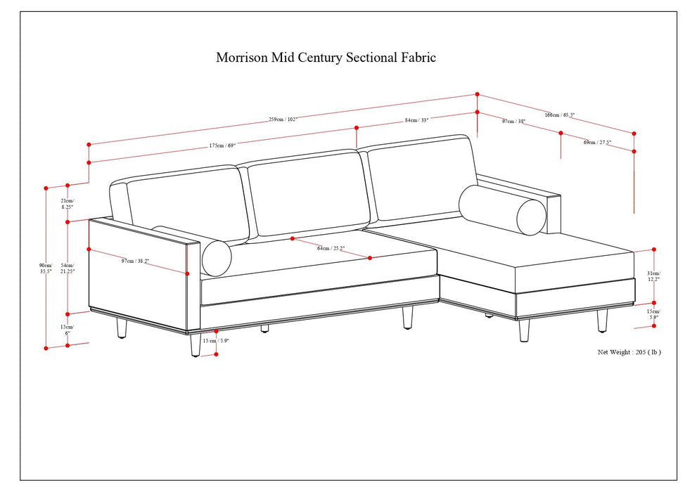 Morrison - Upholstered Sectional Sofa