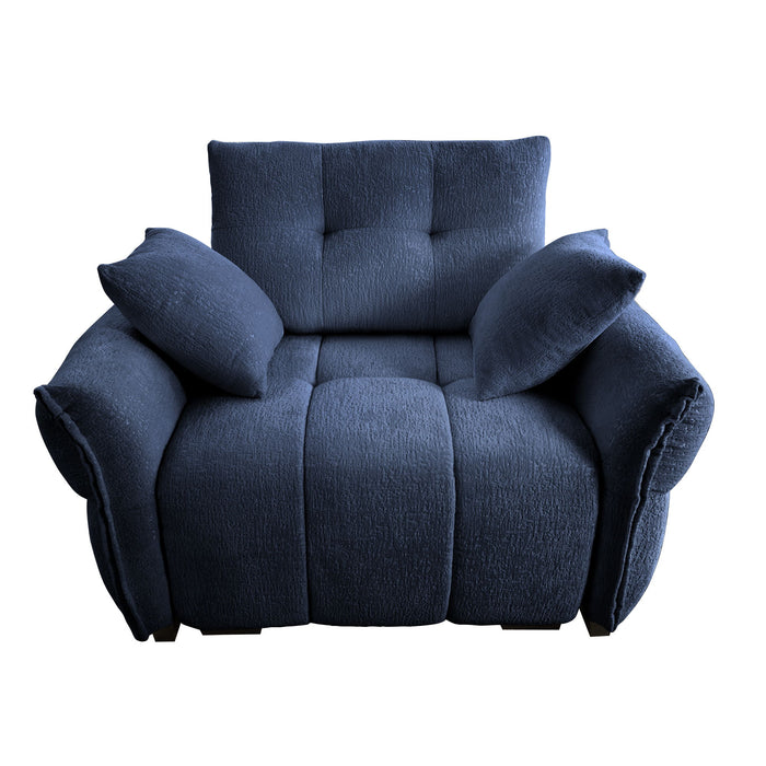 Modern Ergonomic Single Seater Sofa With High Resilience Cushions