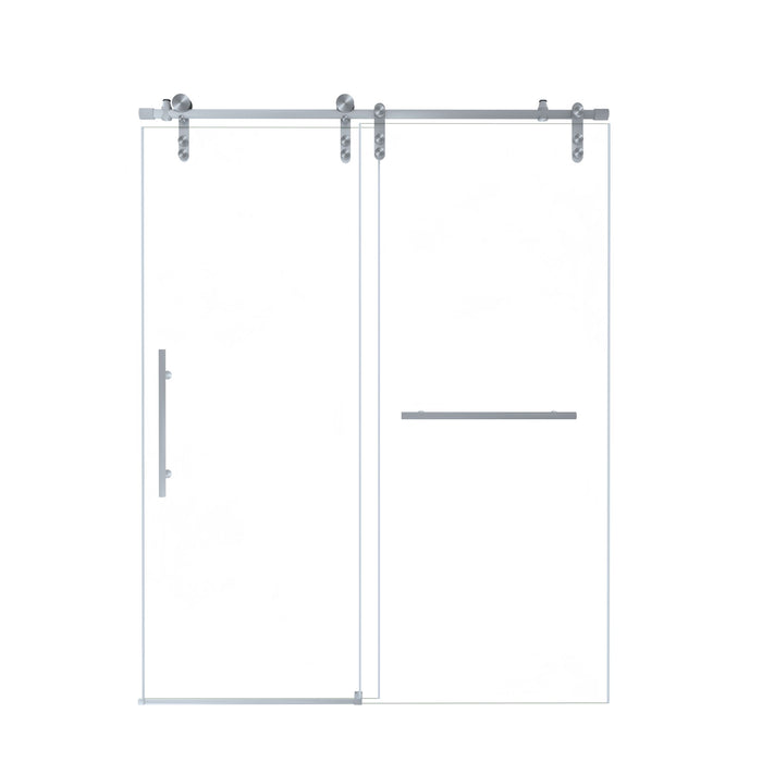 Frameless Sliding Bathtub Door With Frame