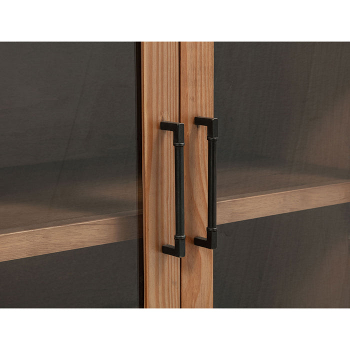 4 Door Sideboard With Dual Drawers - Natural