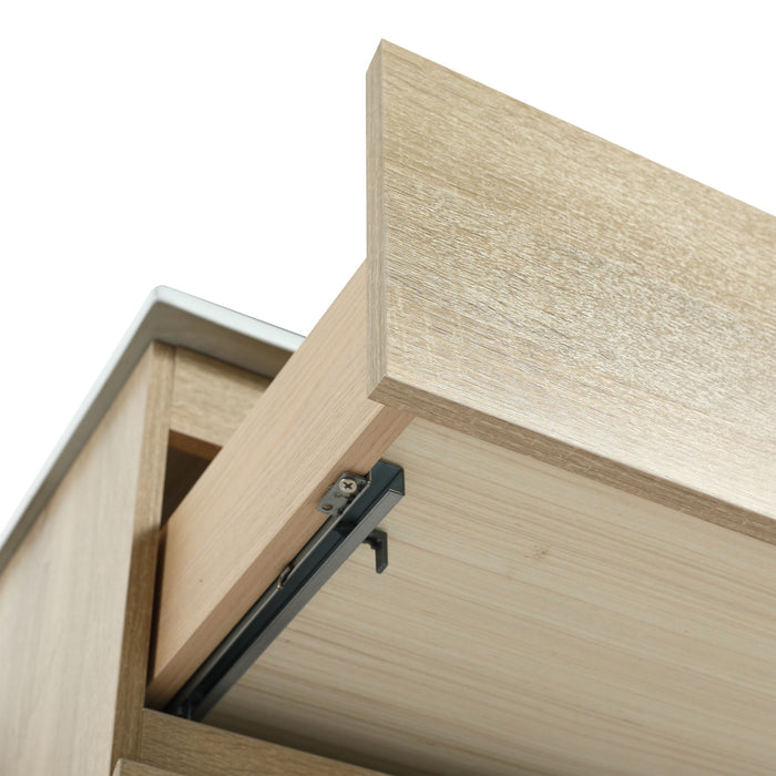 Wall Mounted Bathroom Vanity Cabinet, Soft Close Drawers (Vanity Only)