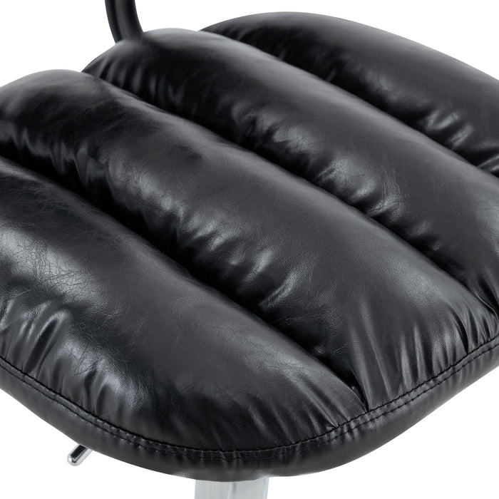 Adjustable Height Bar Stools With Footrest For Kitchen Island (Set of 2)