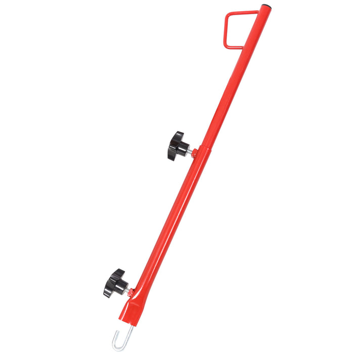 Hatch Jammer Holder Support Rod Replacement, Retractable Car Door Jammer Kit - Red