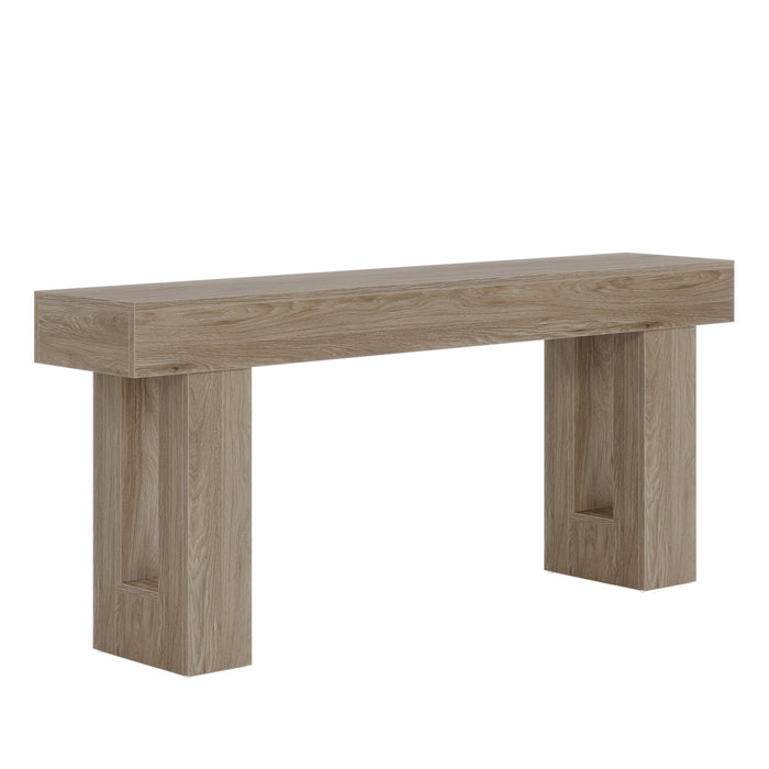 Console Table, Extra Long Narrow Sofa Table For Living Hallway