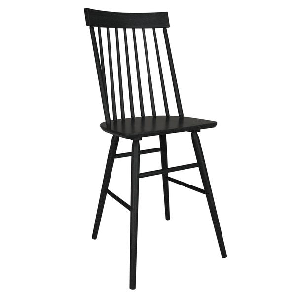 Midland - Counter-Height Chair With Solid Wood Construction - Black