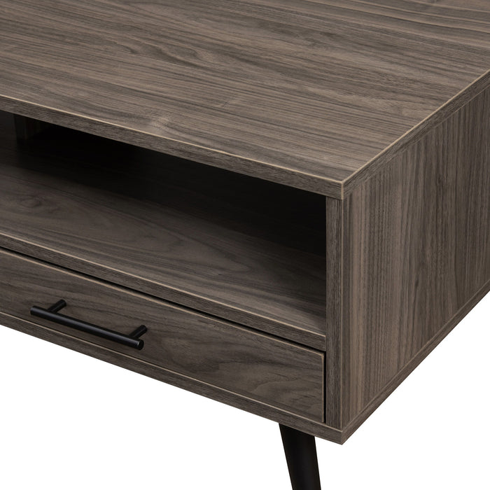 Contemporary 2 Drawer Low Coffee Table