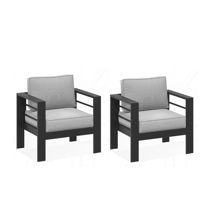 Outdoor Patio Set, All-Weather With Thick Cushions