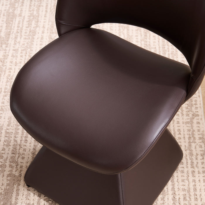 Modern Swivel Dining Chair With High Back