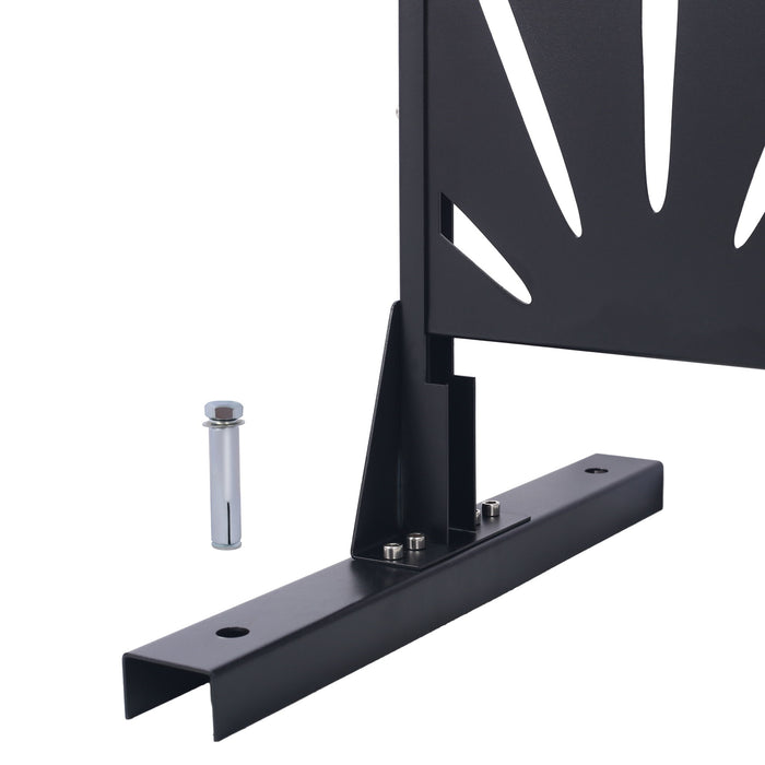 Outdoor & Indoor Metal Privacy Screen, Freestanding Decorative Panels