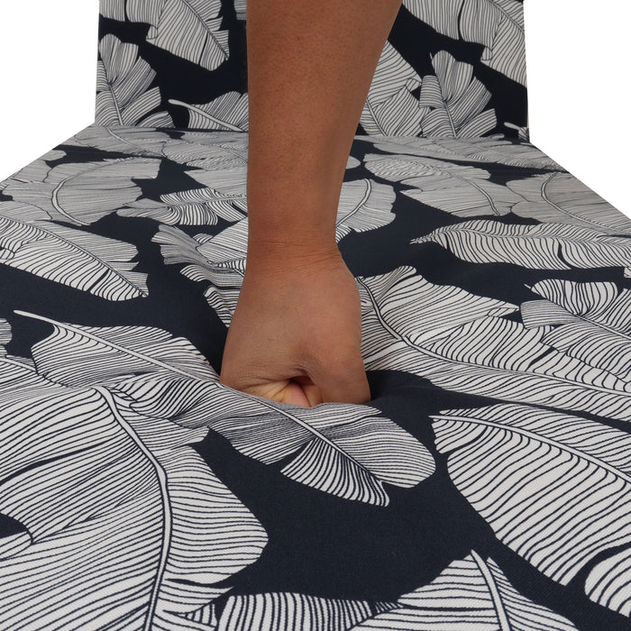 2 Piece Chaise Lounge Chair Cushion Set With Ties