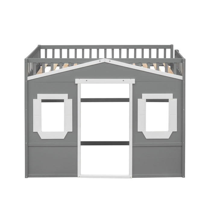 Elegant House Loft Bed With Ladder