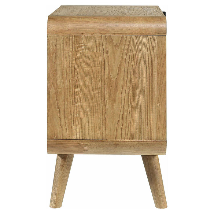 Winston - 2 Drawer Nightstand - Ash Brown