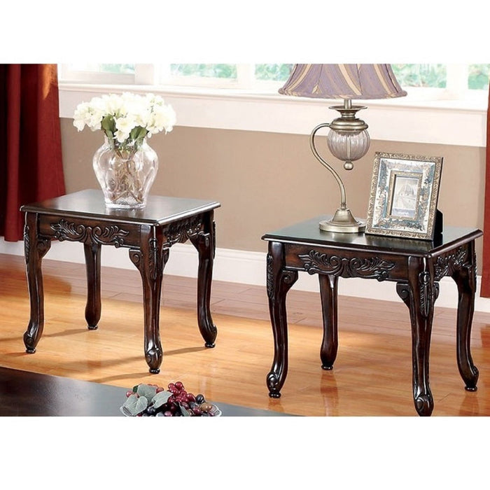 3 Piece Coffee Table Set - Cherry