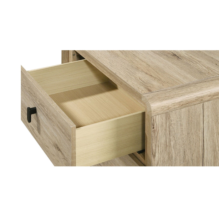 Chest With 5 Drawers - Beige