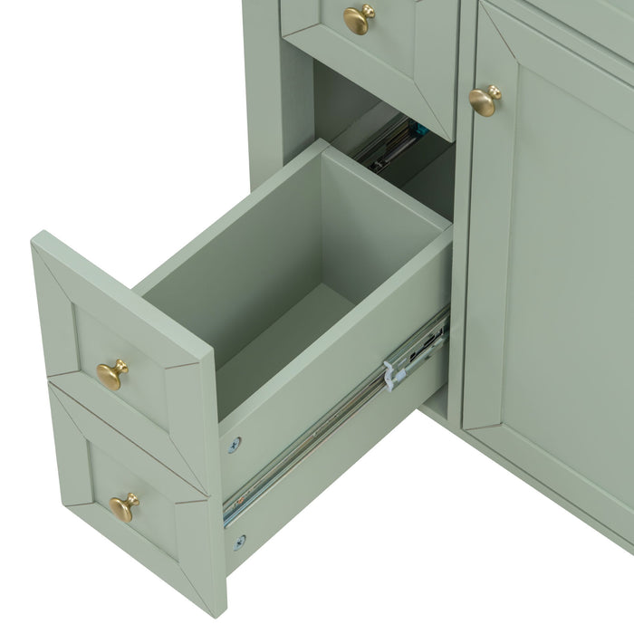 Bathroom Vanity With Sink, Soft Closing Cabinet