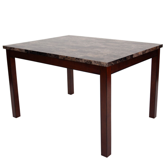 Dining Table With 4 Upholstered Side Chairs