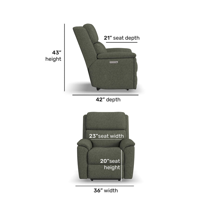 Porter - Power Recliner With Power Headrest & Lumbar
