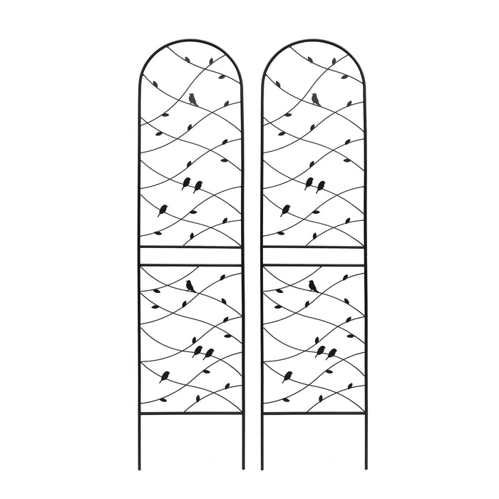 Garden Rustproof Trellis For Climbing Plants