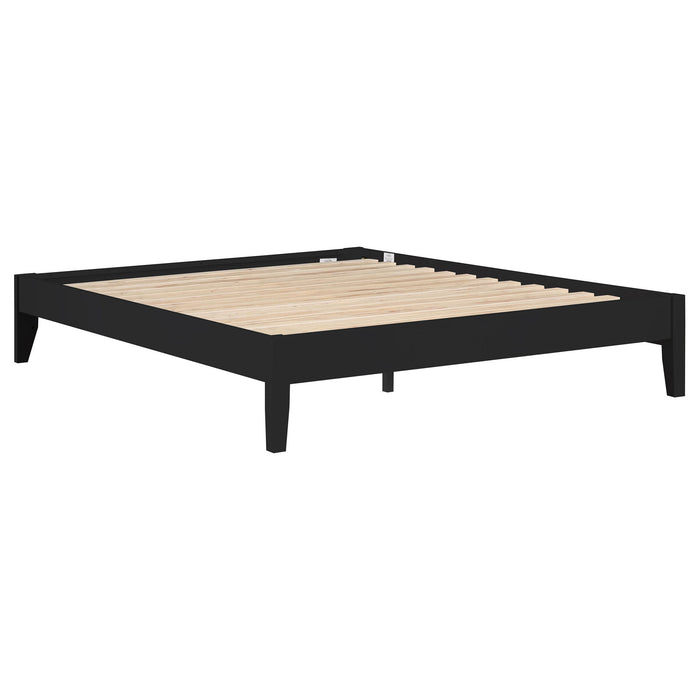 Ridgeview - Queen Storage Panel Bed With Low Profile Design - Black